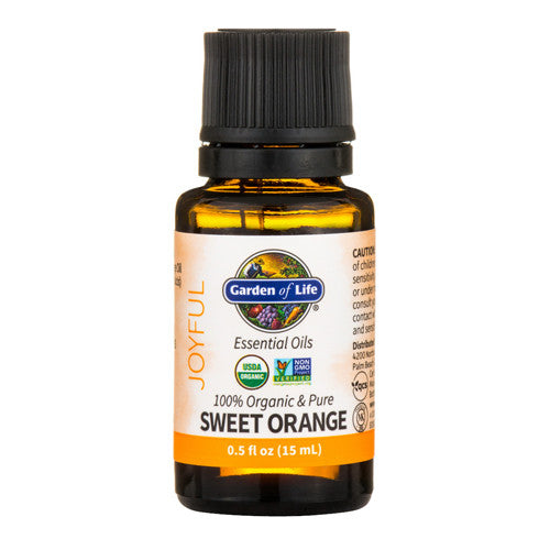 Garden of Life Organic and Pure Essential Oils Joyful Sweet Orange, 0.5 Oz